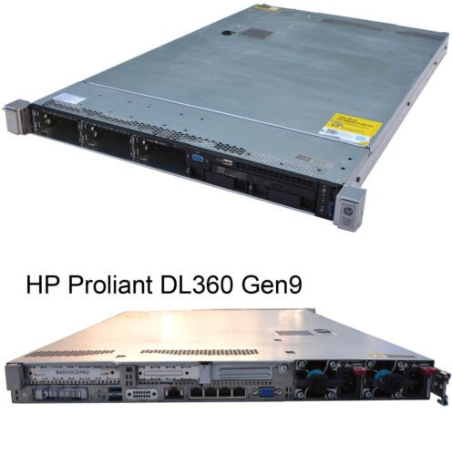 Server Hp Proliant Dl360 Gen9 Memory Dimm Ddr4 32Gb Cpu E5-2640 2,66Ghz Sn61