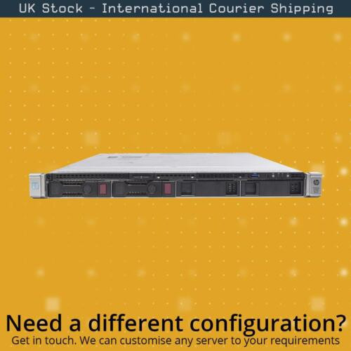 Hp Proliant Dl360 Gen9 4Lff, 2 X E5-2650 V4, 64Gb, 2 X 4Tb Sata 7.2K, B140I, ...