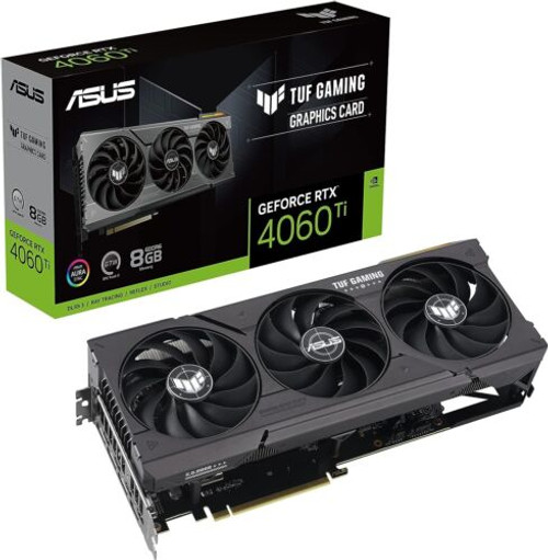 Asus Tuf Gaming Geforce Rtx 4060 Ti Gaming Graphics Card Pcie 4.0, 8Gb Gddr6,