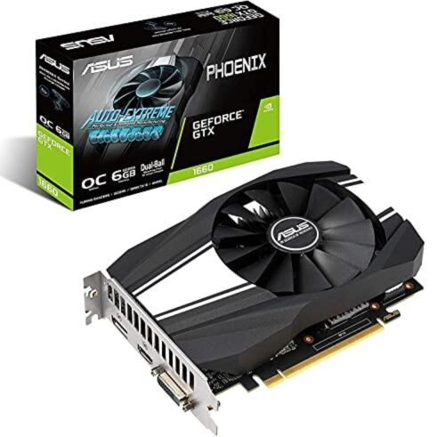 Asus Geforce Gtx 1660 Super Oc 6Gb Hdmi Dp Dvi Phoenix Fan Edition Nvidia