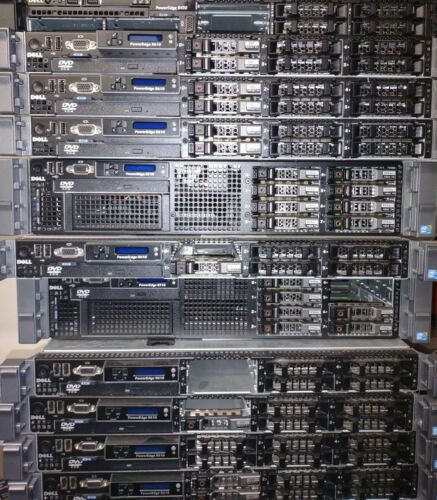 Dell Poweredge R610 Server 2X L5640 2.27Ghz =12Core 8Gb Dvd No Os