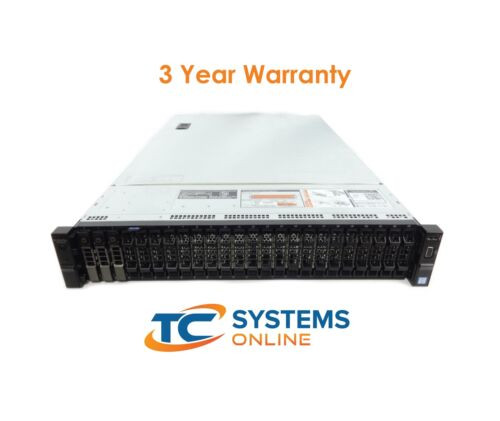 Dell R730Xd 24X2.5, 2X2.5 2X 2620V3 2.4Ghz=12Core 128Gb 3X900Gb 10K H730