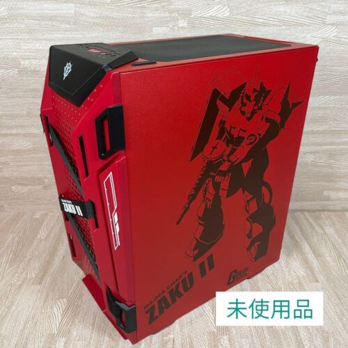 Asus Atx Mid Tower Compact Case Tuf Gaming Gt301 Zaku Ii Red Comet Ver Open Box
