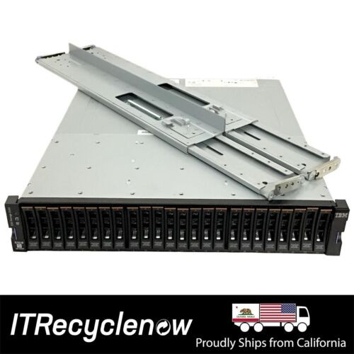 Seagate Ibm 24 Bay 2U Sas-3 12Gbps Drive Expansion Chassis 24X Sas Caddies Rails