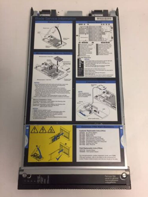 Ibm Bladecenter 7873-Ac1 Hx5, 2X E7-2830 2.13Ghz 24Mb, 128Gb, 2-Port 10Gb Card