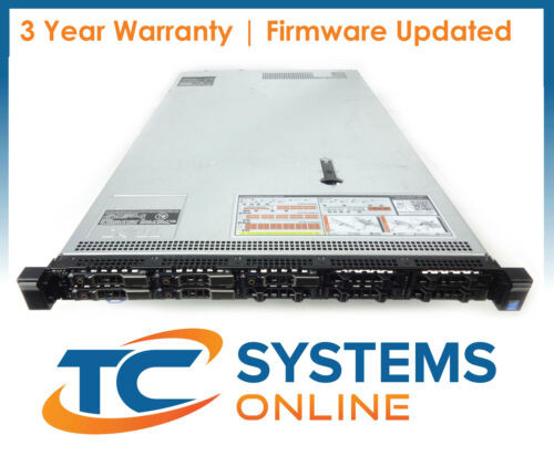 Dell Poweredge R630 10 2X 2620V4 2.1Ghz=16Core 32Gb 6X480Gb Ssd H730