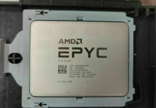 Amd Epyc 7313P Cpu 16 Cores Processors , Up To 3.7Ghz, 155W Pcie 4.0 X,Uk Seller