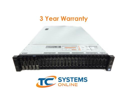 Dell R730Xd 24X2.5, 2X2.5 2X 2630V4 2.2Ghz=20Core 96Gb 5X1.2Tb 12G H730