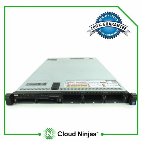 Dell Poweredge R630 8 Bay Server Cto 1Gbe Nic H330 2X750W Psu 2Xheatsink
