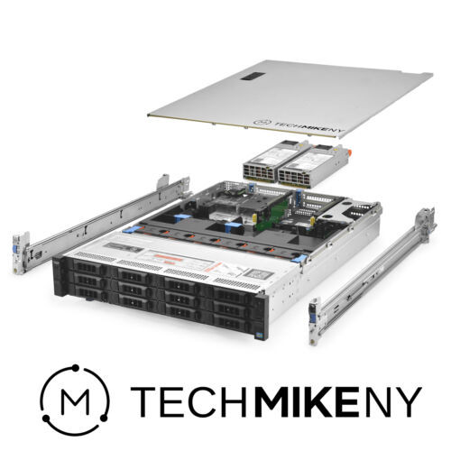 Dell Poweredge R720Xd Server 2X E5-2670 2.60Ghz 16-Core 128Gb 480Gb Ssd Truenas