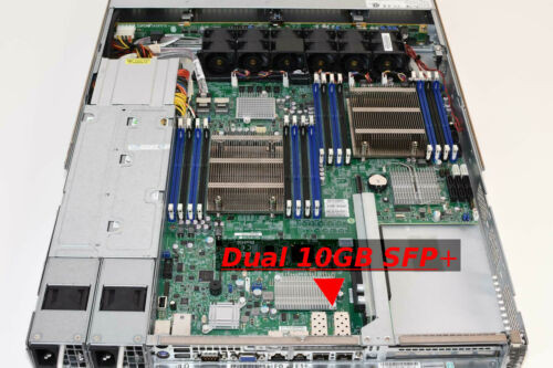 1U Supermicro Server 2X E5-2650 V2 8 Cores 256Gb 3X Pci-E Slot Dual 10Gb Sfp+