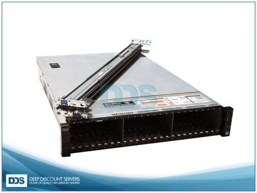 Dell R730Xd 26Sff 2.4Ghz 28-C 64Gb 2X1Tb Hdd Perc H730 4X1G Nic 2X750W Rails
