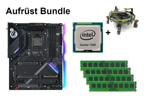 Asrock Z590 Taichi Bundle + Intel Core I9 + 8Gb - 64Gb Memory-