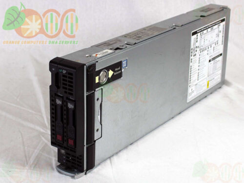 Hp Bl460C G9 12-Core Server 2X E5-2643 V3 3.4Ghz 128Gb-32 H244Br 2X 800Gb Ssd