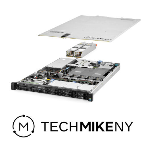 Dell Poweredge R430 Server 2X E5-2630V4 2.20Ghz 20-Core 64Gb 2X New 1Tb Ssd H330