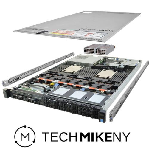 Dell Poweredge R630 Server 2X E5-2640V3 2.60Ghz 16-Core 128Gb H330 Rails