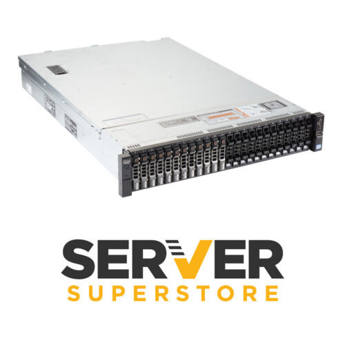 Dell Poweredge R720Xd Server 2X 2690 V2 =20Cores 128Gb 8X 1.2Tb + Rails + Blanks