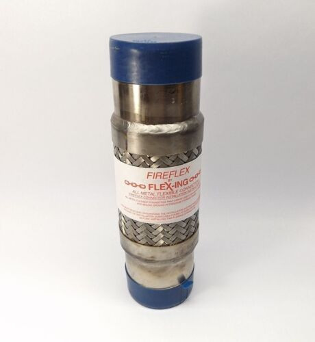 Flex-Ing Fful30X12Mxm 3" X 12" Fireflex Flex Connector Male X Male