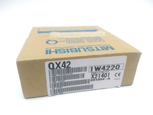 Mitsubishi Melsec-Q Qx42 1W4220 64 Point Input Module 24Vdc Sink Dc Input
