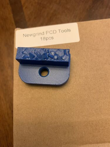 18 Single Split Crushed Pcd Bar Segment Diamond Grinding Disc For Newgrind