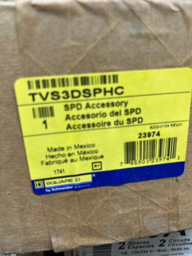Square D Tvs3Dsphc Rev01