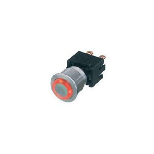 Schurter 26-3195 Dpst Vandal Resistant Pushbutton Switch