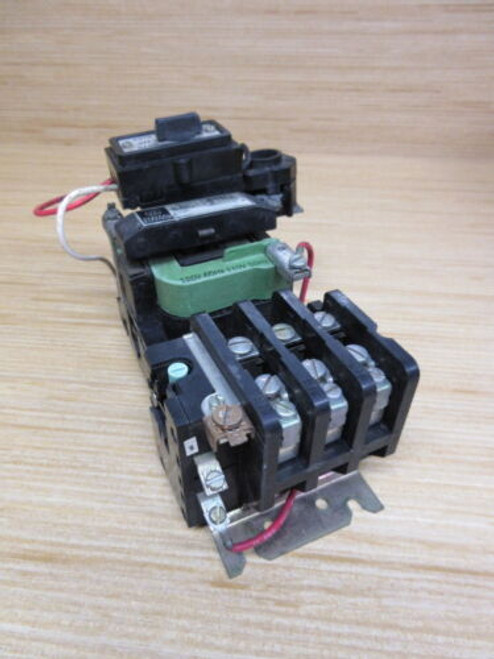 General Electric Cr206C100Aga Ge Motor Starter Cracked Relay