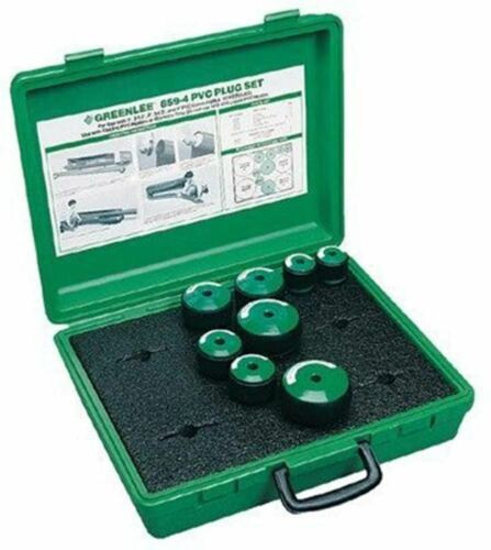 Greenlee 859-4 Plug Set-2"-4" Pvc 859-4