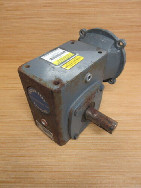 Boston Gear F72440Ztb56 Worm Gear Speed Reducer