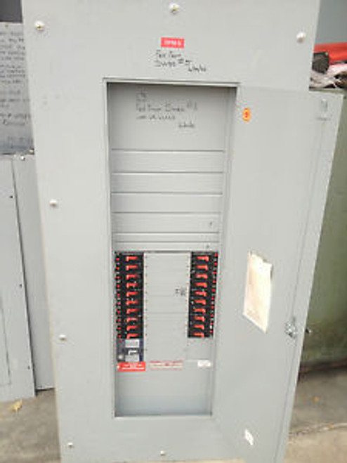 General electric 250 amp 480y/277 v main breaker type: CCB, 22KAIC panel