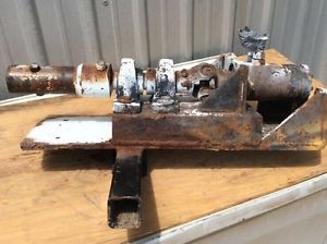 Hydraulic Truck Bumper Attachment pull Fiber Cable wire rope 2 receiver mounted