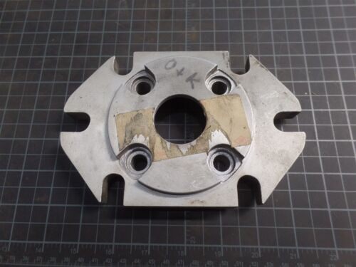 Genuine Trojan O&K 10846245400, 4 Hole Flange, Terex 10-846245400, Nos Genuine Trojan O&K 10846245400, 4 Hole Flange, Terex 10-846245400, Nos