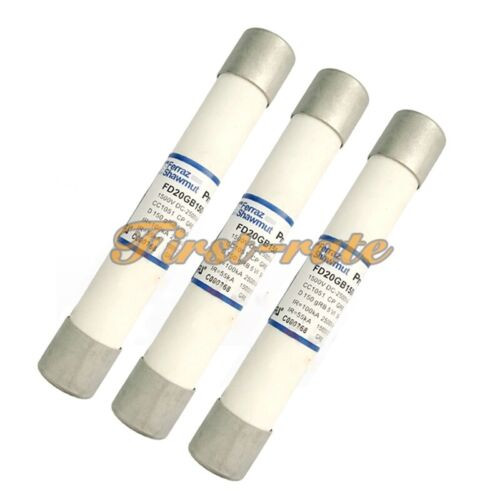 3Pc/Box New Ferraz Shawmut Mersen Fuse Fd20Gb150V1T 1500V 1A