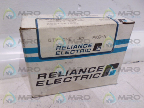 Reliance 701819-201Aw Recitifier New In Box