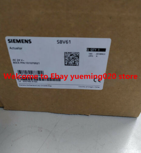 Ship  Siemens Sbv61 24V Actuator