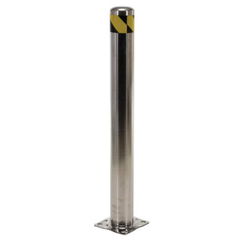 Grainger Approved Bol-Ss-36-4.5 Bollard,4-1/2" Dia. X 36" H,Silver