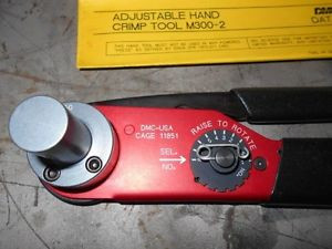 DMC TP-201351-TL MB300-2 Crimp Tool 005 Crimp Tool, 8 AWG Amphenol, New Surplus