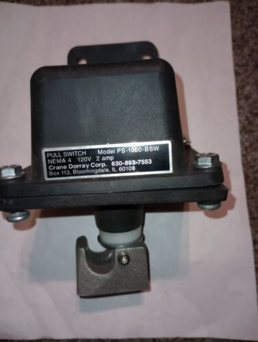New Genuine Crane Dorray Corp.  Model Ps-1000-Bsw Nema 4 120V 2A Pull Switch