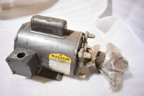 Baldor Reliance L1209 General Purpose Motor 118/208-230V W/ Oberdorfer Gear Pump