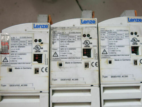 1Pcs Used 100% Test Lenze Sevo Drive E82Ev152-4C200 1.5Kw