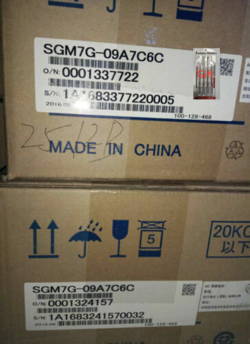 1Pcs Yasukawa Servo Motor Sgm7G-09A7C6C  New In Box
