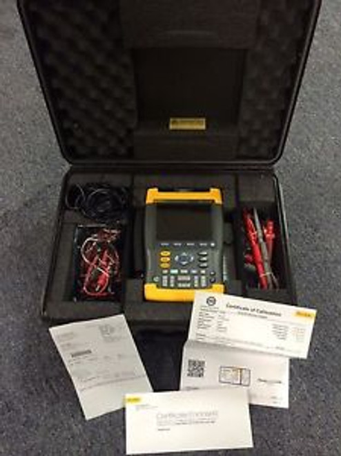 Fluke 199C Scopemeter Color 200MHz 2.5GS/s Fluke Certified