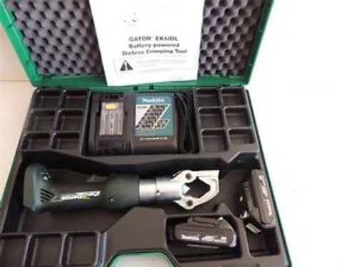 GREENLEE GATOR EK6IDL11  6TON INDENT DIELESS BATTERY POWERED CRIMPER EK6IDL