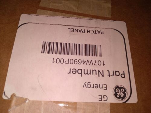 General Electric 107W4690P001 Patch Panel Edc-02P-Nh 322492 -2Cch Pnl-No Holes