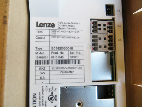 Lenze Ecsee012C4B Drive 