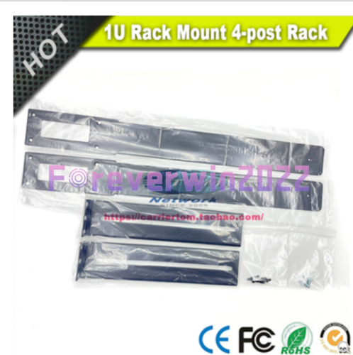 1U Rack Mount 4-Post Rack Rail Rear Bracket Cisco Ms355-24 Exclusive