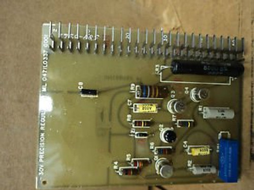 Card GE ML0471L0337G001 PRECISION REGULATOR