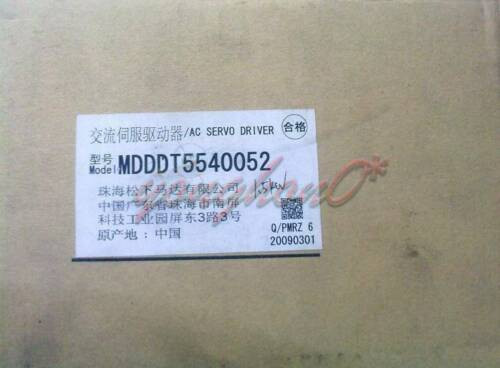 One New Panasonic Mdddt5540052 Ac Servo Driver