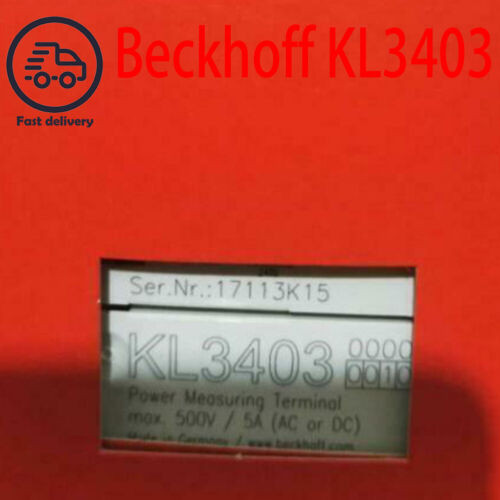 1Pcs  New . Test  Beckhoff Kl3403