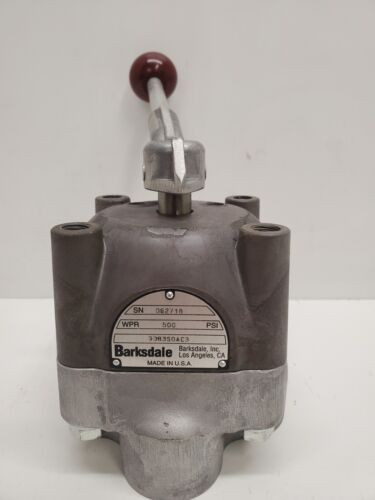 New Old Stock! Barksdale Wpr-500 Valve 9083S0Ac3